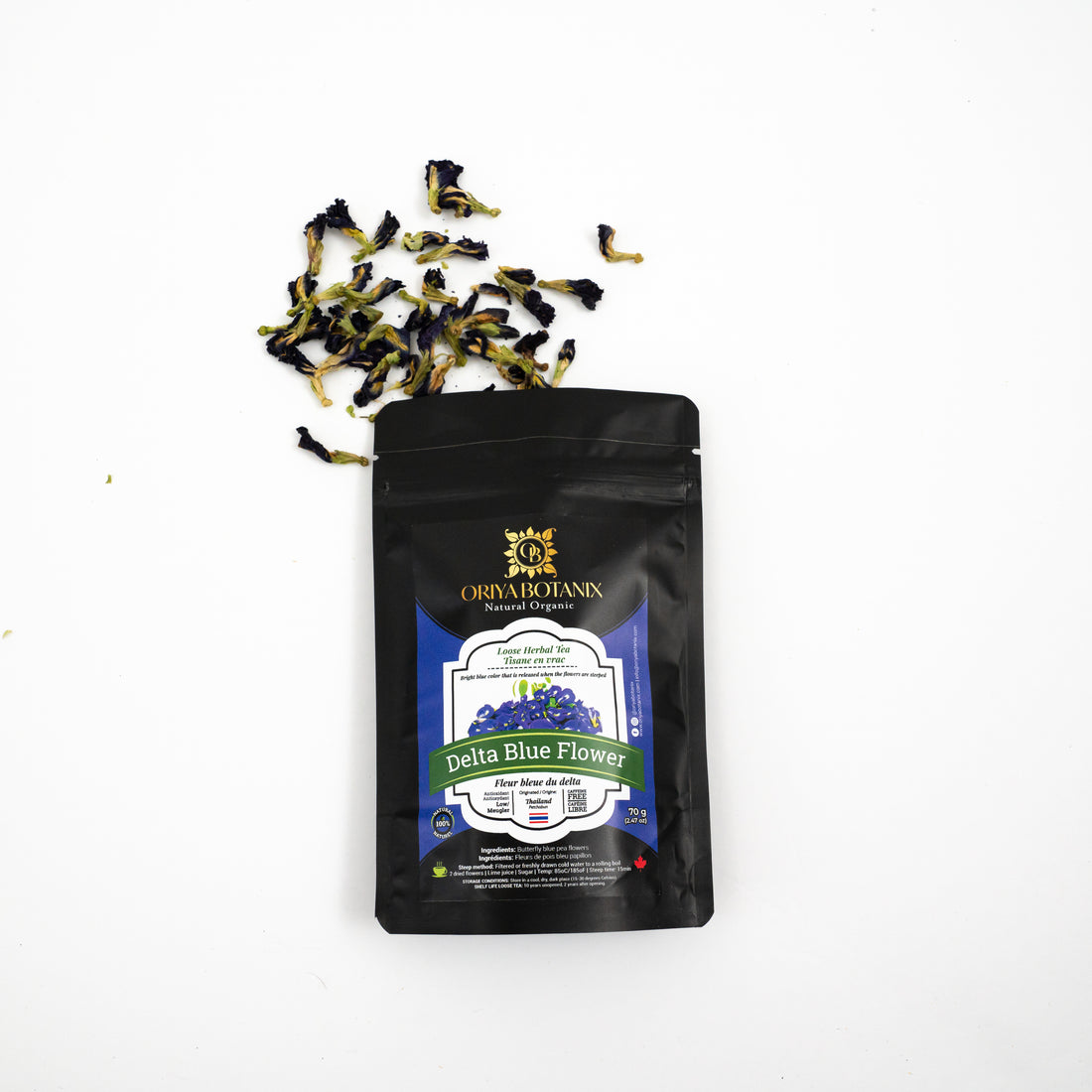 Delta Blue Flower Loose - HerbalTea